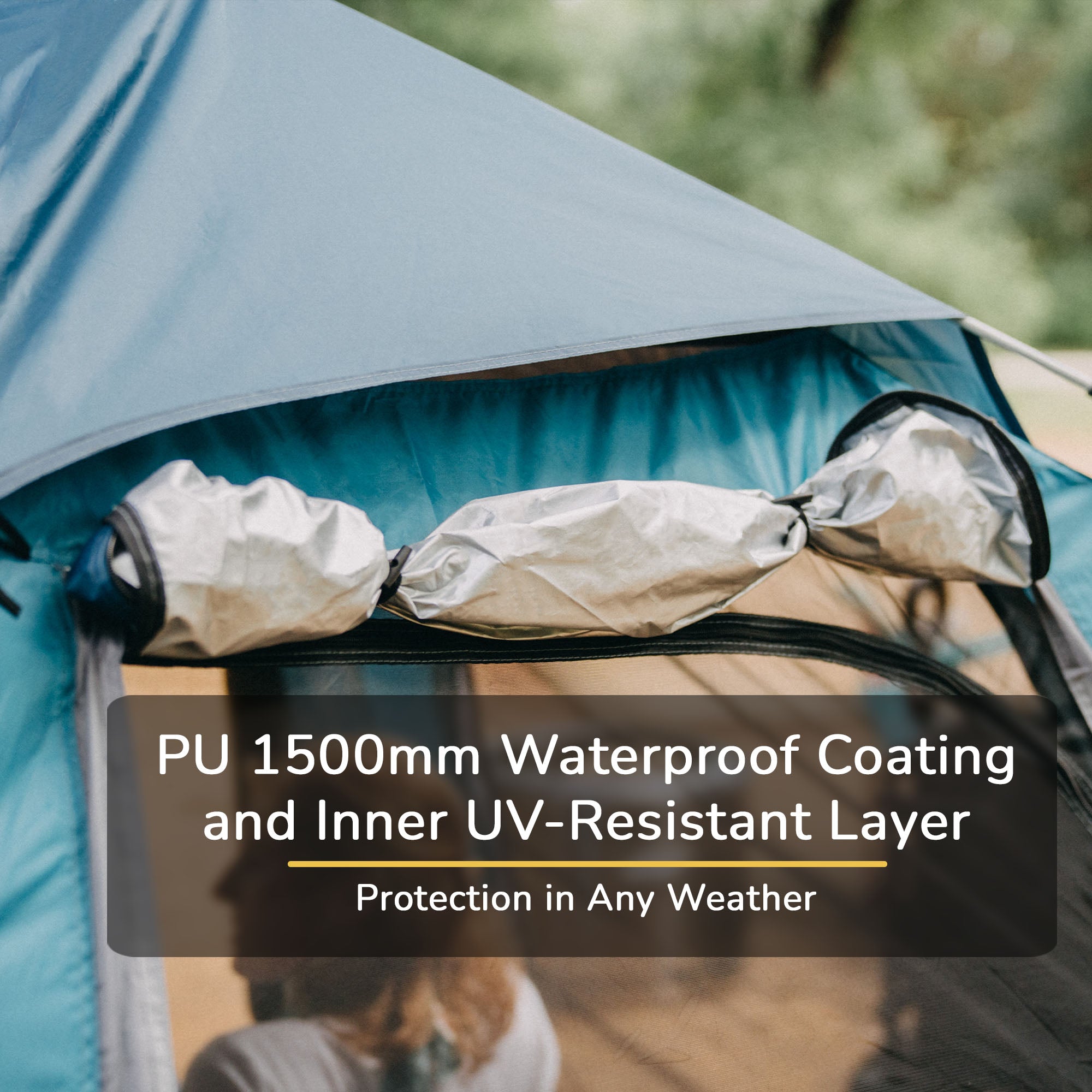 Golabs CT2 Pop Up Camping Tent 3-4 Person