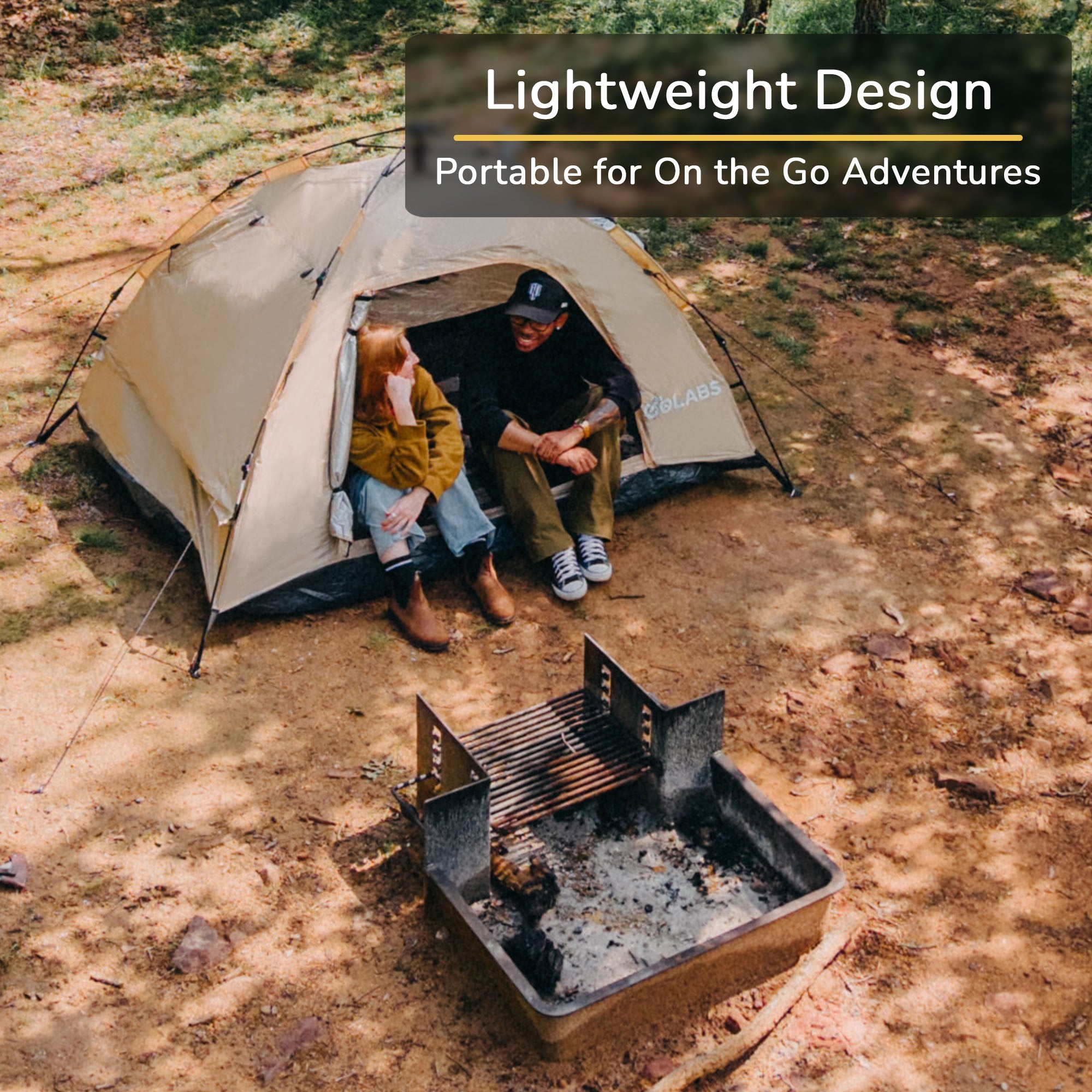 Golabs CT3 Pop Up Camping Tent 2-Person