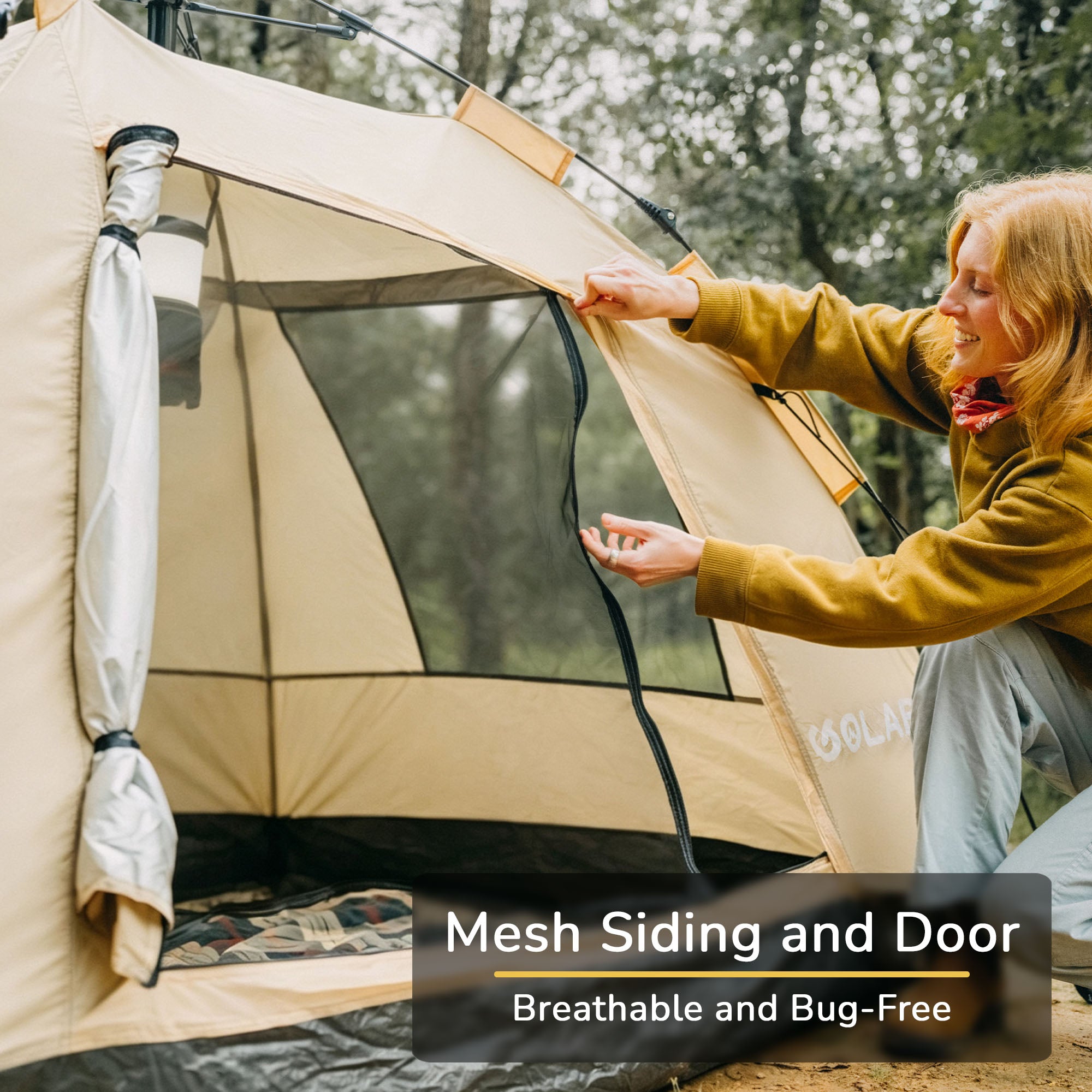 Golabs CT3 Pop Up Camping Tent 2-Person