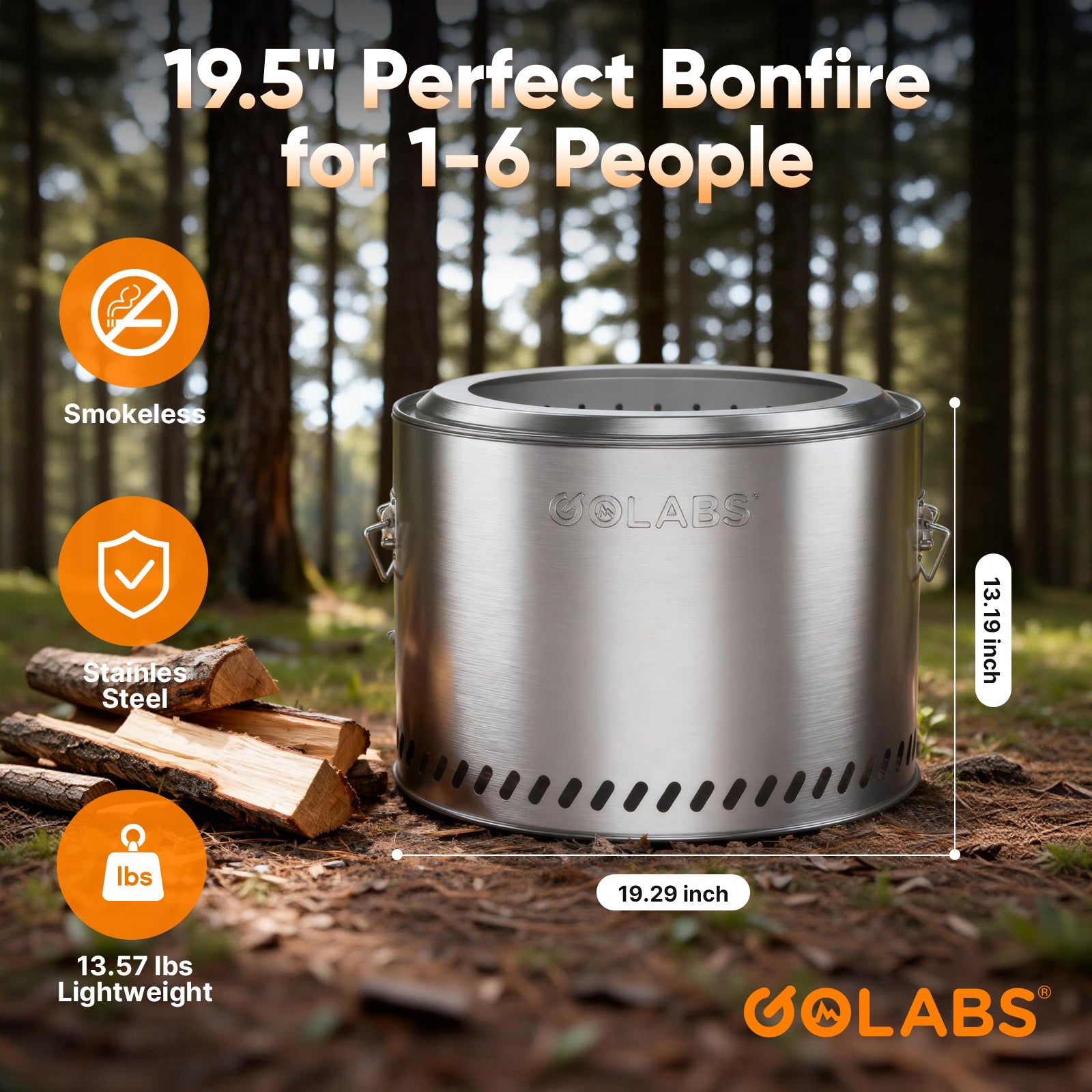 Fire Pit Camping Stove