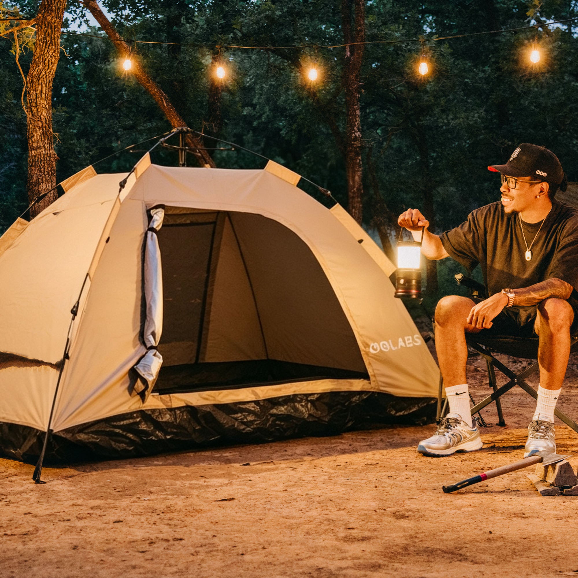 Golabs CT3 Pop Up Camping Tent 2-Person