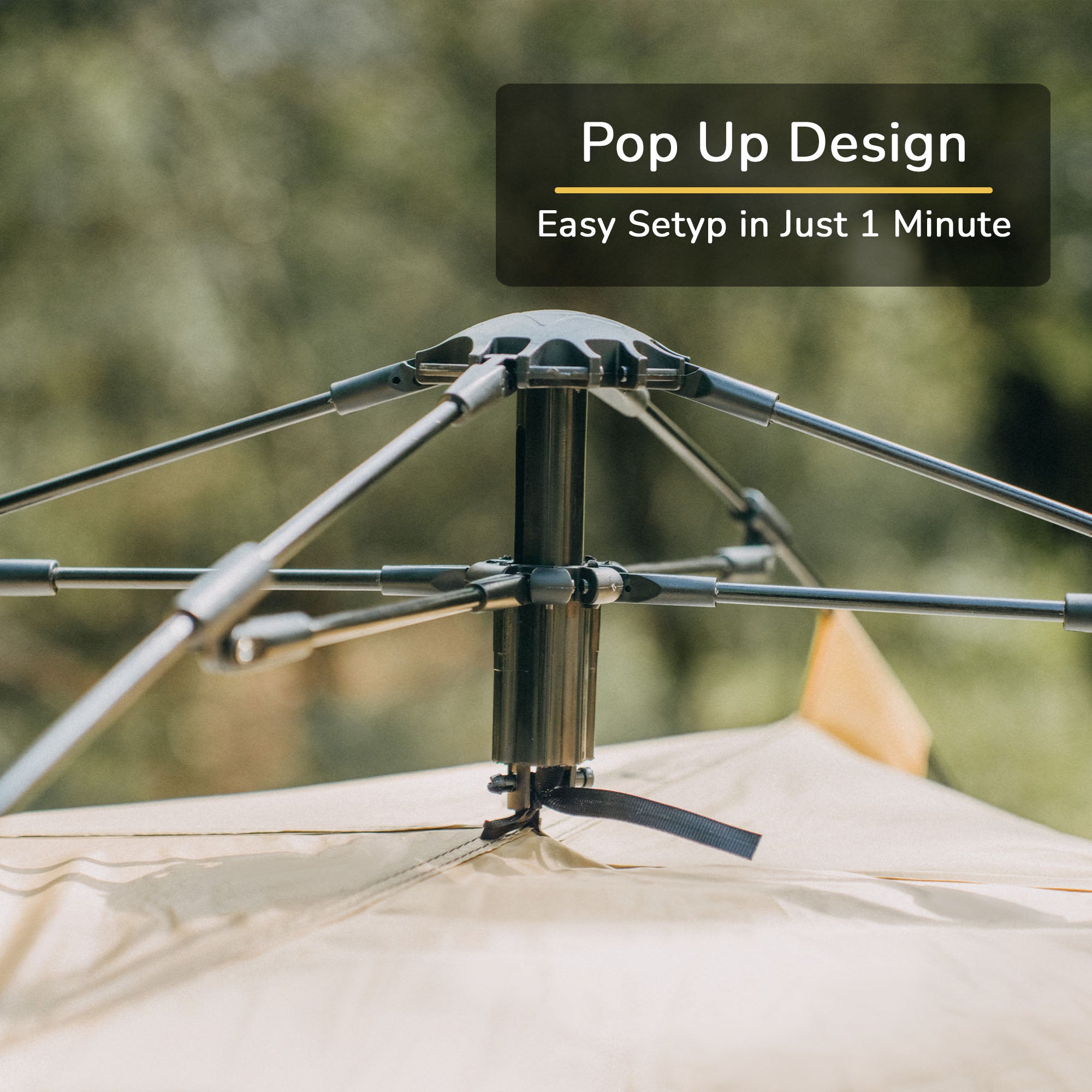 Golabs CT3 Pop Up Camping Tent 2-Person