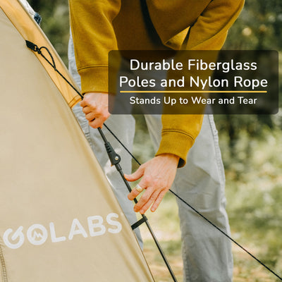 Golabs CT3 Pop Up Camping Tent 2-Person